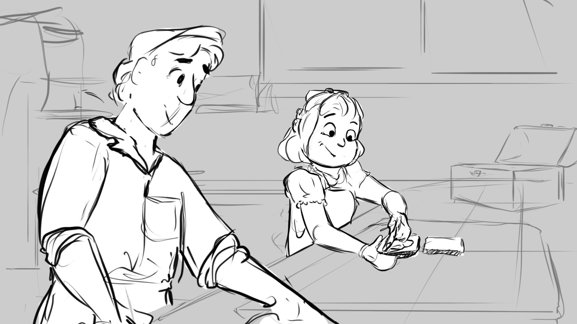 Purple Skies storyboard panel 010