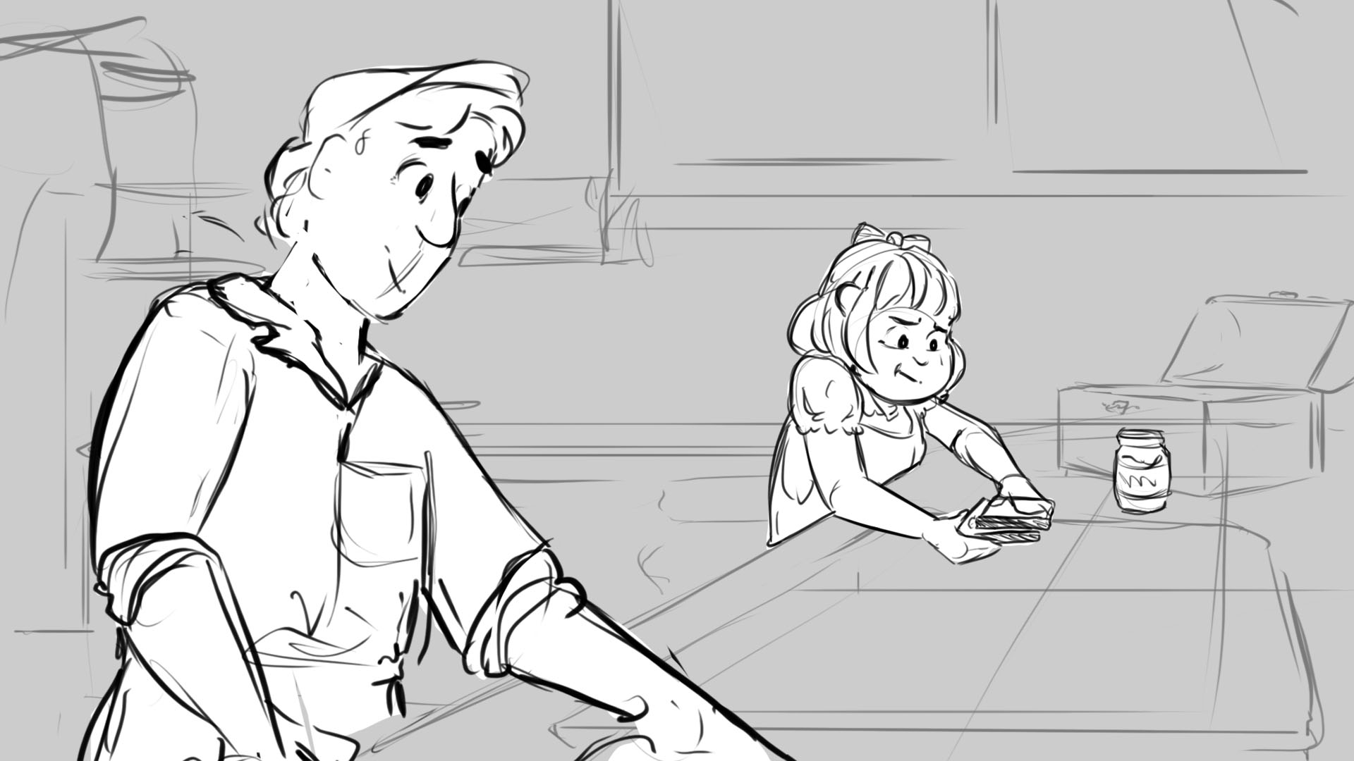 Purple Skies storyboard panel 011