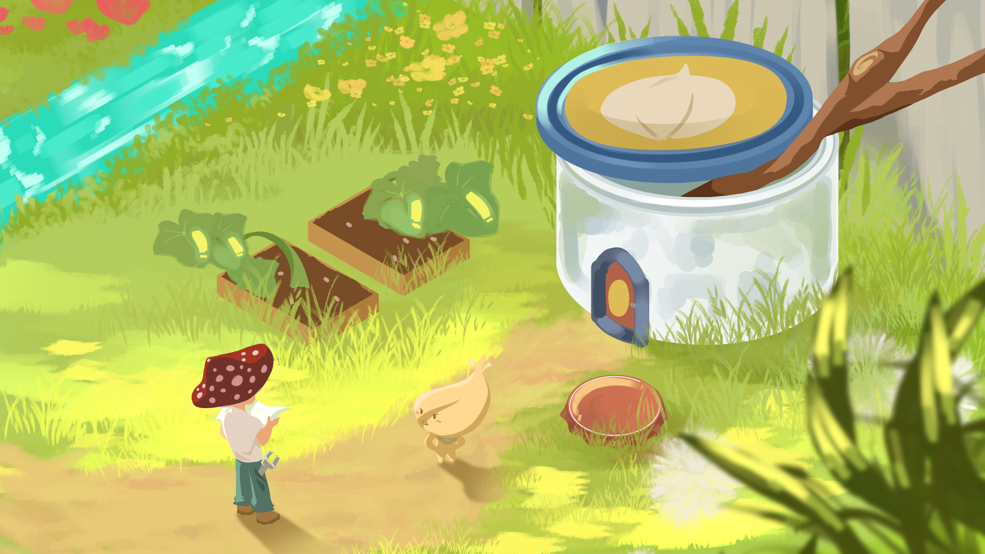 Wonderwood Valley style frame artwork
